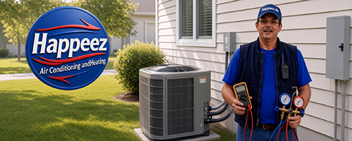 Happeez HVAC air conditioning repair in Birmingham Alabama